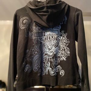 Harley Davidson size medium zip up